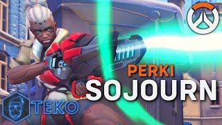 Sojourn - Prezentacja Perków / Atutów! +Gameplay [Overwatch 2]