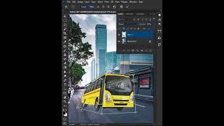 Perspective warp Tool | #Short #photoshop