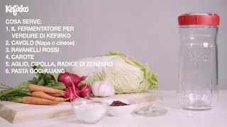 Kimchi - come preparare a casa con il fermentatore per verdure di Kefirko?