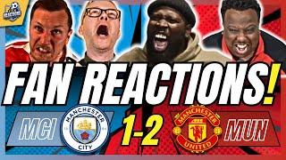 MAN UNITED FANS INSANEREACTION TO MAN CITY 1-2 MAN UNITED | 24/25 PREMIER LEAGUE