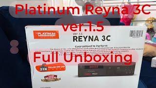 Platinum Karaoke Reyna 3C Full Unboxing