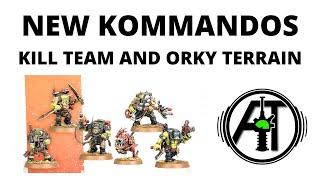 New Kommandos and Orky Terrain in Kill Team: Octarius Box