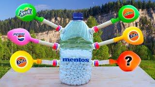 Top 8 EXPERIMENTS: Coca Cola VS Mentos! Super Effect!