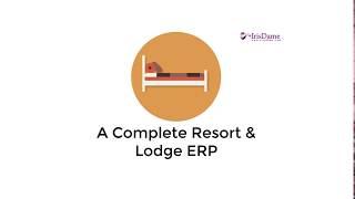 IrisDame ResortPro - Complete Reort & Lodge ERP