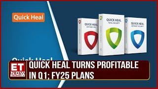 Quick Heal Tech Q1: Outlook On R&D, Market Share | CEO Vishal Salvi Shares Future Plans | ET Now