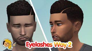 How to Create Eyelashes for the Sims 4 Way 2 FAST and EASY!