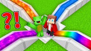 Mikey and JJ DANGEROUS LIQUIDS Survival Battle in Minecraft Maizen !