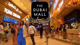 THE DUBAI MALL FOOD COURT WALK TOUR