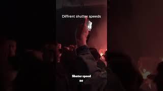 Shutter speed