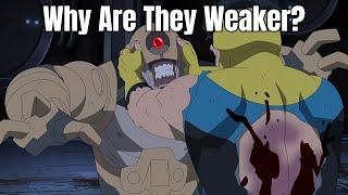 Why Are The Reanimen So Much Weaker Now?