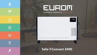 Eurom Safe-T-Convect 2400 - Konvektorheizung Wohnzimmer - DE