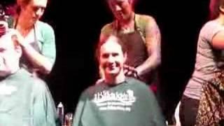 Tim shaves his head for Childhood Cancer Research - 2 of 9