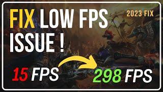 7 Simple Tips for League Of Legends Low FPS Fix