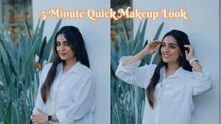 5 Minute Mom Makeup | Easy & Quick Makeup for Busy Moms | Nimmy Arungopan