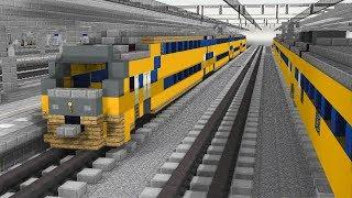 Minecraft Netherlands NS Trains Railfanning Animation