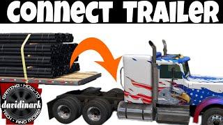 BeamNG Drive - How to connect trailers  so you can connect a trailer to a truck or tow a Trailer