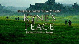 [10 Hrs.] Jeremy Soule (Skyrim) — “Kyne's Peace” (VERY Heavy Rain ／ Subtle Music)