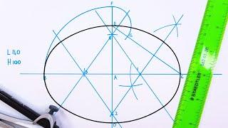 How to draw an Ellipse - Method 1