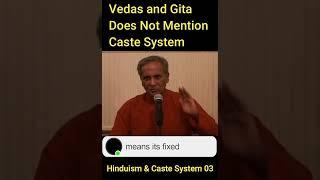 Vedas & Gita Does Not Mention Caste System #shorts #castesystem