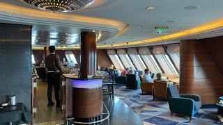 Queen Mary 2 Commodore Club Lounge November 14th 2024