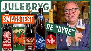 Test af julebryg del.2 m. Carsten Berthelsen (de "dyre") | "det smager vanvittig godt! 10/10!"