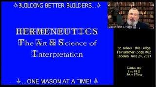 Hermeneutics - The Art & Science of Interpretation