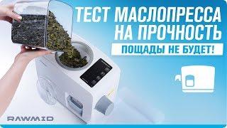 ТЕСТИРУЕМ маслопресс НА ПРОЧНОСТЬ! Как приготовить домашнее масло?