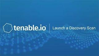 Launch a Discovery Scan in Tenable.io