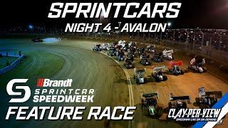 Sprintcars | Brandt Speedweek - Avalon - 30th Dec 2024 | Clay-Per-View