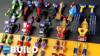 LEGO Speed Build! Marvel Mech Armor Collection 2022 | LEGO Marvel Super Heroes | Beat Build