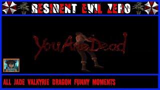 Resident Evil Zero: All Jade Valkyrie Dragon Funny Moments