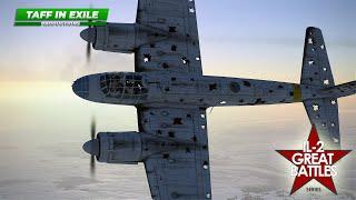 IL-2 Great Battles | Junkers JU88 C6 | Heavy Fighter Combat Air Patrol!