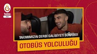  Aslanlarımızın, Fenerbahçe galibiyeti sonrasında takım otobüsünden canlı yayın