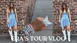 GOING TO THE ERA’S TOUR VLOG: DIY outfit, traveling to NOLA, insane surprise songs + girly chats 