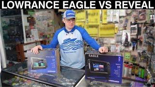 Новый эхолот lowrance Eagle vs Reveal. Сравнение новинок на воде.