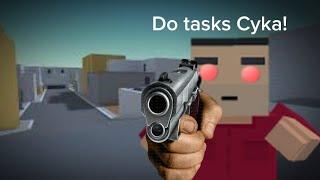 Block Strike completing tasks funny moments