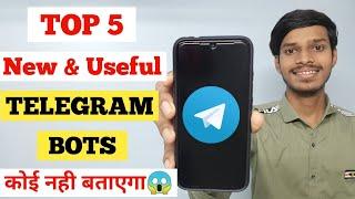 5 Best Telegram Bots Everyone Should Know | Useful Telegram Bots | Telegram Bots |