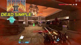 DOOM 2 Dead Simple map MOD by Shadesmaster - DOOM ETERNAL idStudio