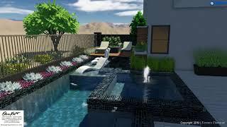 Reyes   Pool, Spa and Outdoor Living Space Design Video from Ozzie Kraft