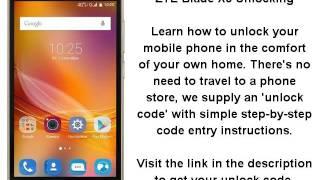 Unlock ZTE Blade X3 - SIM Network Unlock PIN