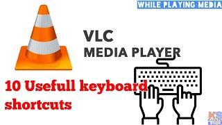 ️10 usefull ️vlc media player keyboard⌨️ shortcuts you must know(desktop practical)