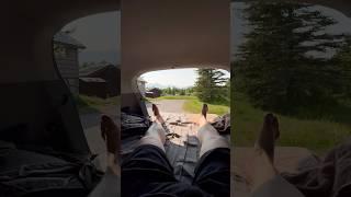 Car Camping in Alaska #Upinalaska #Shorts #Camping #ASMR #fyp #Outdoors #Nature