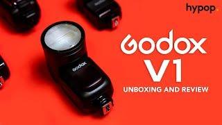 The NEW Godox V1 Round-Head Speedlite Flash | Unboxing & Review