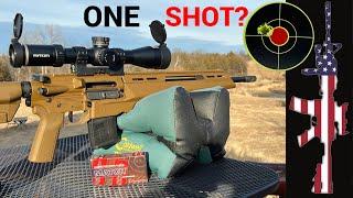 Zero your Scope with ONE SHOT - Using NOTHING????