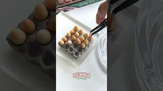  Miniature Egg Tray #shorts #jennahandcrafts