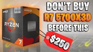 Don't BUY RYZEN 7 5700X3D Before THIS 🟠| (VS Ryzen 5 7600 and R7 5800x3d)