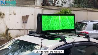 Outdoor High Quality Car Top LED Advertising Screen Display