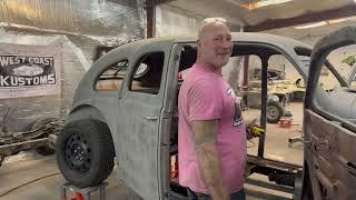 1937 Lincoln Zephyr: Full Custom Ian Roussel Continues Working On The Floors