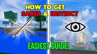 EASY Guide for Saber and Instinct in Blox Fruits!