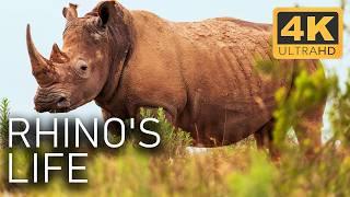 A Rhino's Life: Survival in the Jaws of Danger | 4K UHD Documentary